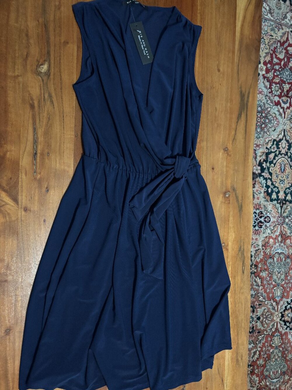 Nik & Nash Blue Sleeveless Dress, New w/ tags XS